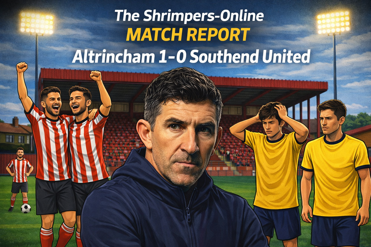 the Shrimpers-online Match Report 26 - Altrincham 1-0 Southend