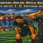 The Shrimpers-online Match Report - Scunthorpe United 1-0 Southend United