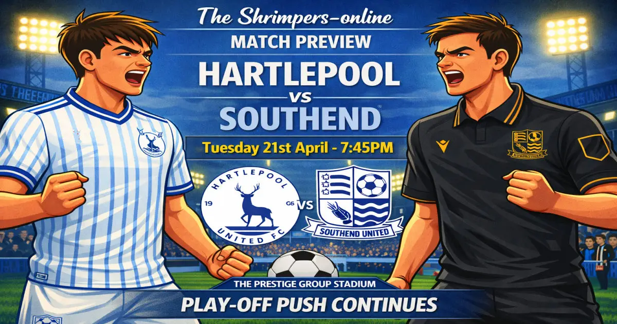Hartlepool United v Southend United Preview 2025-26