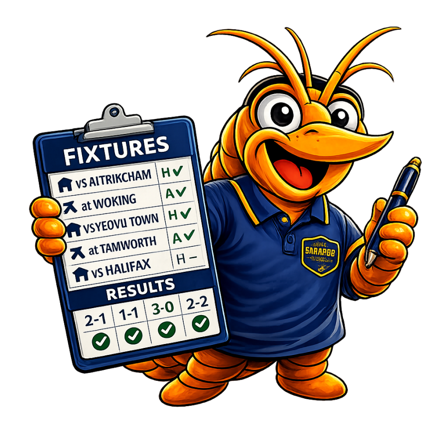 The Shrimpers-online Fixtures and Results mascot